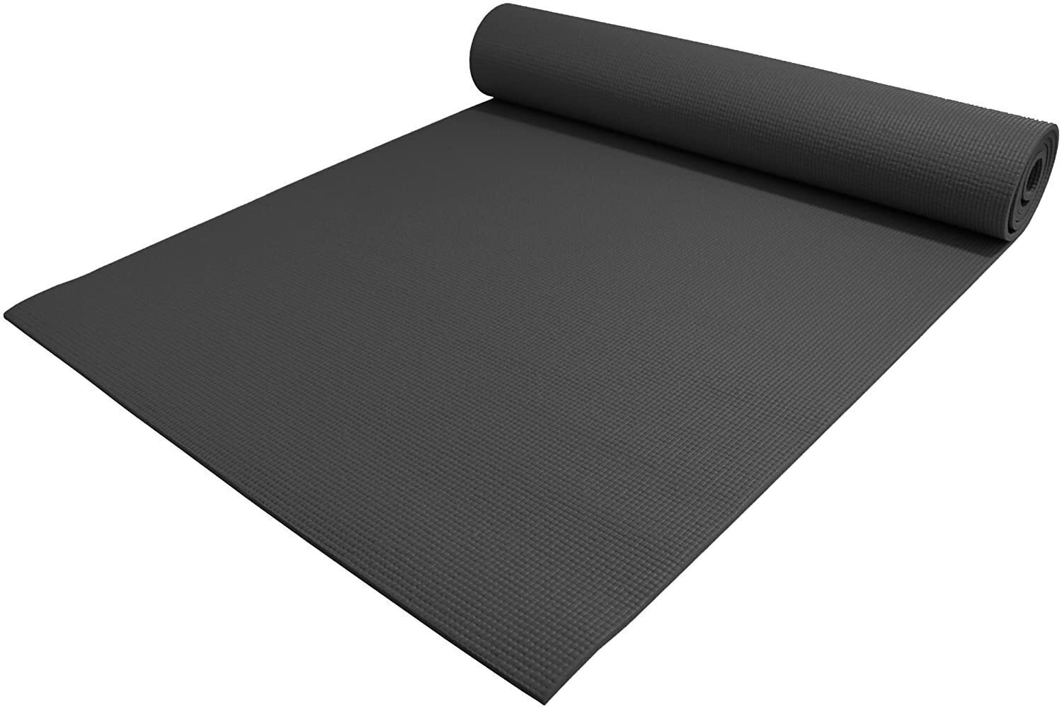 YogaAccessories 1/4" Thick Deluxe Yoga Mat